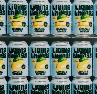 Living Things: Lemon & Ginger Soda