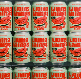 Living Things: Watermelon & Lime Soda