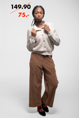 Kitchener Items - Emma Raglan Cardi Beige Candy