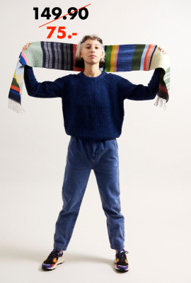 Kitchener Items - Talvi Patent Jumper Recycled - Indigo Mix