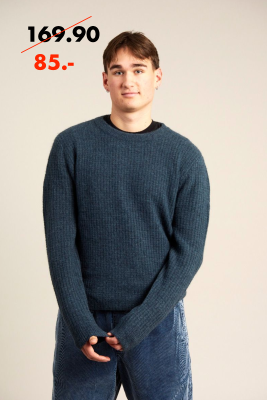 Kitchener Items - Mika Spez Optik Jumper - Petrol