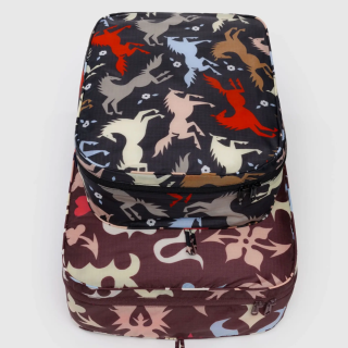 Baggu Large Packing Cube Set - Western Cut Outs