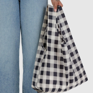 Baggu Standard Baggu - Black & White Big Check