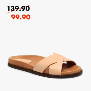 Bisgaard - Christiane Slip On Ecru Sandals