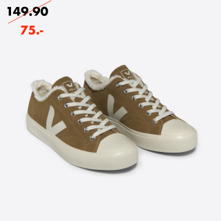 VEJA Wata II Low Fured Suede Tent Pierre - Womens