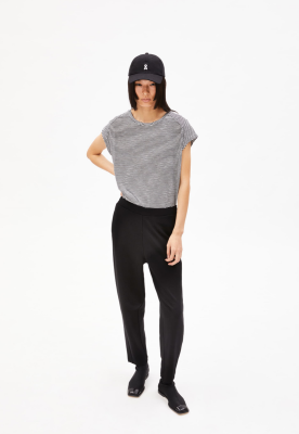 Armed Angels MAGDAALENA  Jersey Pants LENZING™ ECOVERO™ - Black