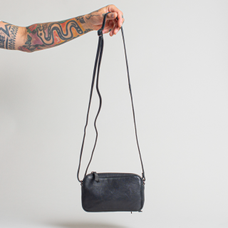 Kitchener Items - Mini Bag - Black Cow Washed