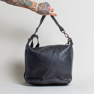 Kitchener Items - Crossbody Bag - Black Cow Washed