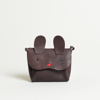 Kitchener Items - Mini Pouch Bunny - Dark Brown