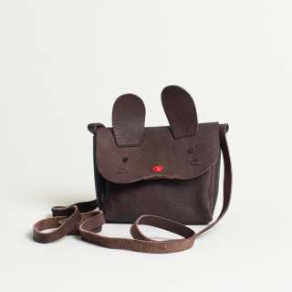 Kitchener Items - Mini Pouch Bunny - Dark Brown
