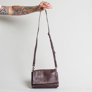 Kitchener Items - Flap Bag - Brown Cow Washed