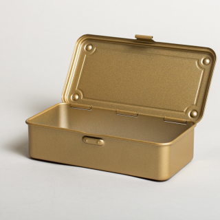 Toyo - Steel Stackable Storage Box T-190: Gold