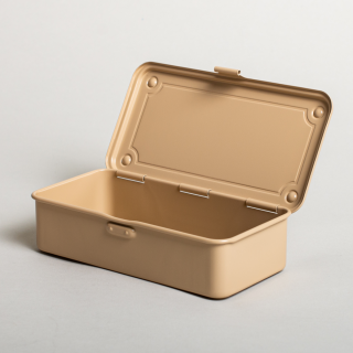 Toyo - Steel Stackable Storage Box T-190: Beige