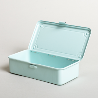 Toyo - Steel Stackable Storage Box T-190: Glacier