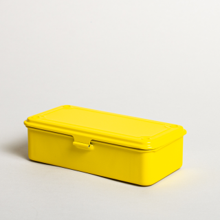 Toyo - Steel Stackable Storage Box T-190: Yellow