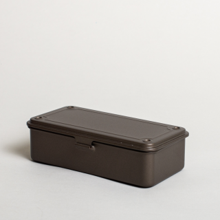 Toyo - Steel Stackable Storage Box T-190: Titanium