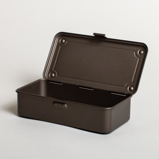 Toyo - Steel Stackable Storage Box T-190: Titanium