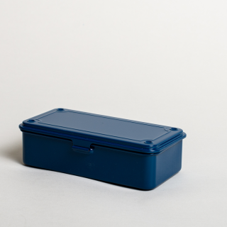 Toyo - Steel Stackable Storage Box T-190: Indigo