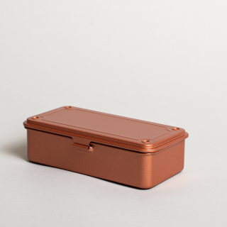 Toyo - Steel Stackable Storage Box T-190: Copper