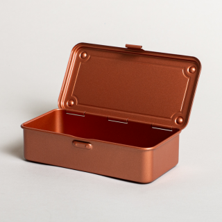 Toyo - Steel Stackable Storage Box T-190: Copper