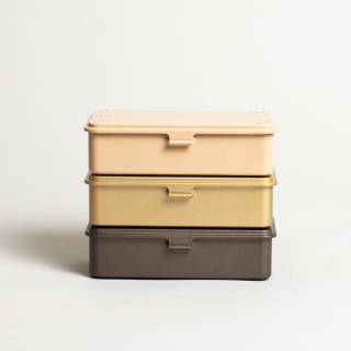 Toyo - Steel Stackable Storage Box T-190: Beige