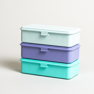 Toyo - Steel Stackable Storage Box T-190: Glacier