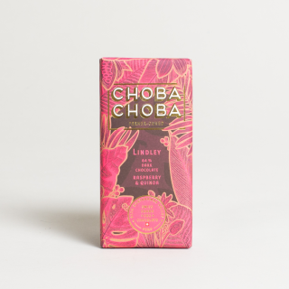 Choba Choba Lindley - Dark Chocolate Rasberry & Quinoa