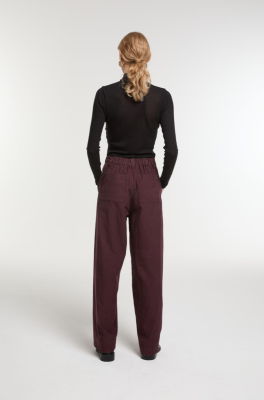 Mapoésie - Burgundy Victor Mae Pants