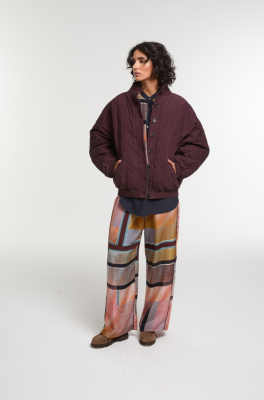 Mapoésie - Burgundy Millie Mae Jacket