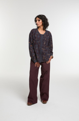 Mapoésie - Night Blue Naomi Lacis Shirt
