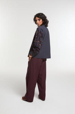 Mapoésie - Night Blue Naomi Lacis Shirt