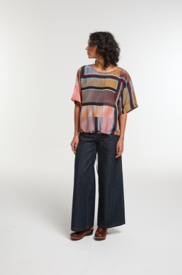 Mapoésie - Night Blue Livia Prisme Top