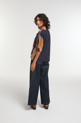 Mapoésie - Night Blue Livia Prisme Top
