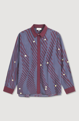 Mapoésie - Night Blue Rosalie Moon Shirt