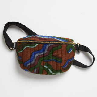 Mapoésie - Blue Chiara Mouvance Bum Bag L