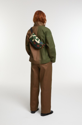Mapoésie - Khaki Chiara Lyrique Bum Bag L