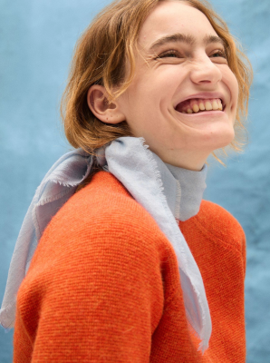 Becksöndergaard - Cashma Small Scarf Kentucky Blue