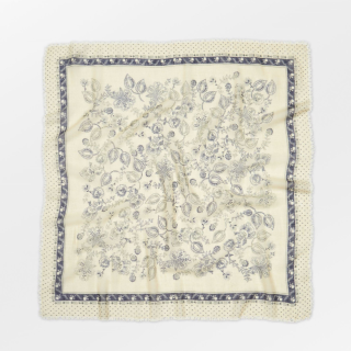 Becksöndergaard - Dotted Flora Woo Scarf Birch White 