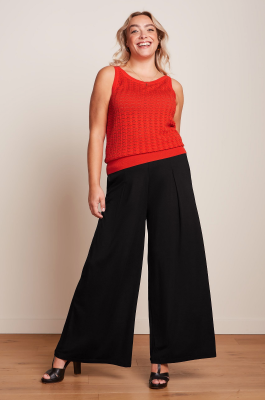 King Louie Antonia Pants Silva - Black