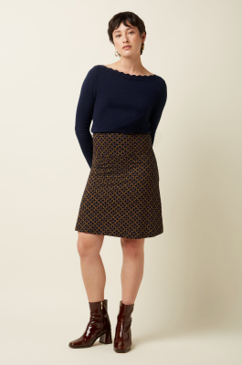 King Louie Border Skirt Dynamo - Black