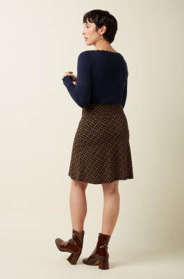 King Louie Border Skirt Dynamo - Black