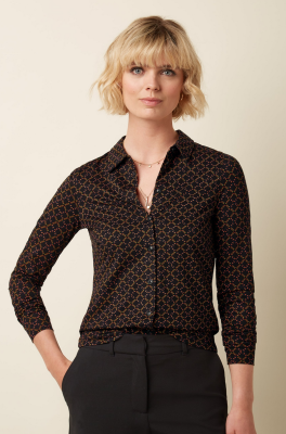 King Louie Blouse Dynamo - Black