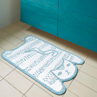 Donna Wilson - Blue Cat Bath Mat
