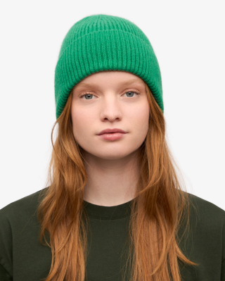 Colorful Standard Merino Wool Beanie - Kelly Green