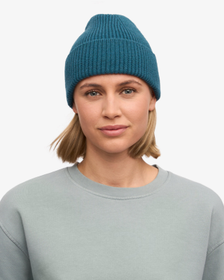 Colorful Standard Merino Wool Beanie - Ocean Green