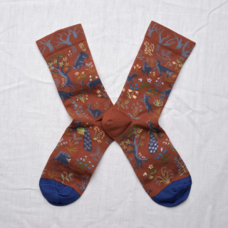 Bonne Maison - Sepia Woodland Sock
