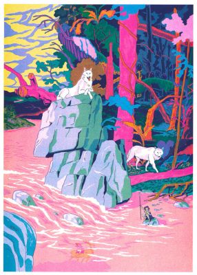 Kiblind - Simon Roussin - Princess Mononoke - Miyazaki 