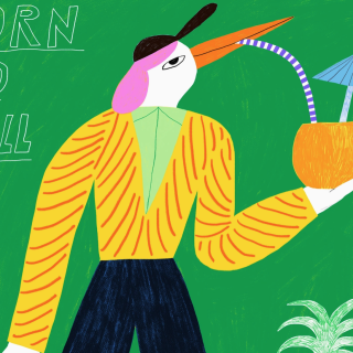 Dans Les Dents - Poster Born To Chill