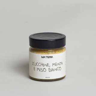 Materia - Crema di Zucchine, Menta e Miso Bianco