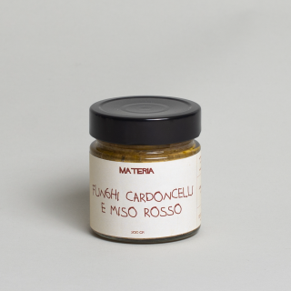 Materia - Patè di Miso Rosso e Funghi Cardoncelli